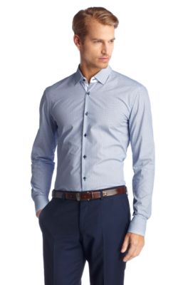 Business shirt with all-over pattern 'Juri'