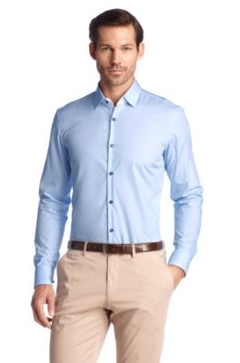 Business shirt with a shark collar 'Juri'