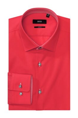 Business shirt with a shark collar 'Juri'