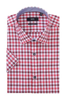 Slim fit business shirt with Kent collar 'Juris'