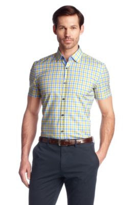Slim fit business shirt with Kent collar 'Juris'