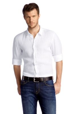 Slim fit casual shirt with a Kent collar 'Cliff'