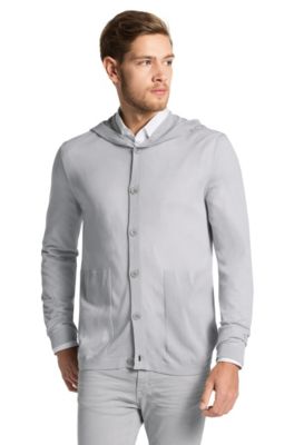 Cotton/modal cardigan from HUGO 'Sef'