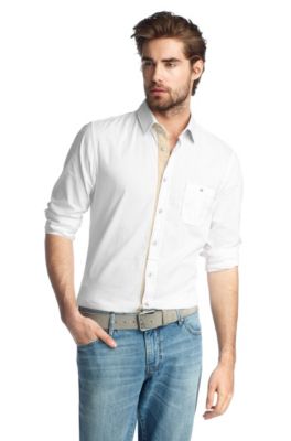 Slim fit vrijetijdsoverhemd 'EslimE'