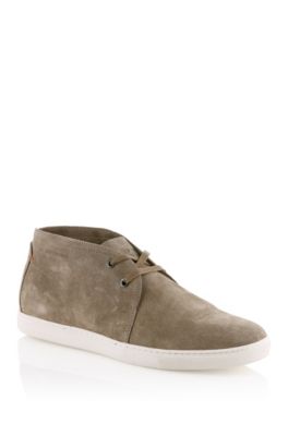 Sneakers &acute;Loxio` van echt su&egrave;de