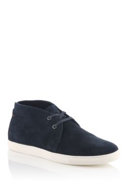 Sneakers &acute;Loxio` van echt su&egrave;de
