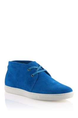 Sneakers &acute;Loxio` van echt su&egrave;de