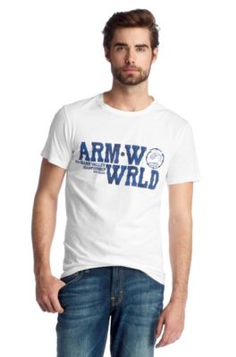 T-shirt with patch breast pocket 'Tabare'