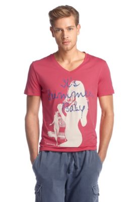V-neck T-shirt 'Tullo 1'