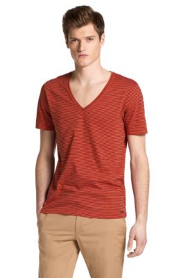 V-neck T-shirt from HUGO 'Demerson'