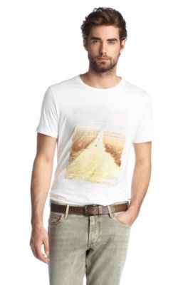 Crew neck T-shirt 'Tropical 2'