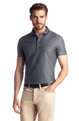 Pure cotton polo shirt 'Fontana 24'