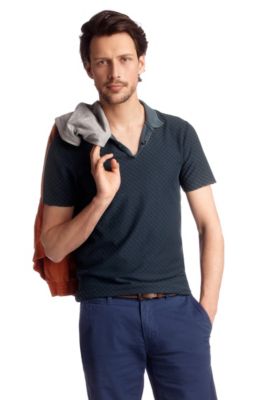 Reversible, cuffless polo shirt 'Pachuco'