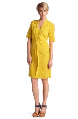 Dress with a deep, scoop neckline 'Dojesa'
