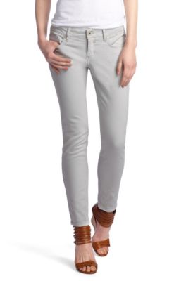 Slim fit jeans in blended cotton 'Lunja1-Ankle'