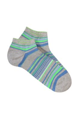 Socken &acute;AS Design` aus gek&auml;mmter Baumwolle