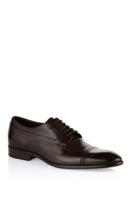 Lace up &acute;Lusion` aus Kalbsleder
