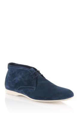 Chaussures &agrave; lacets en pur cuir velours, Sortion