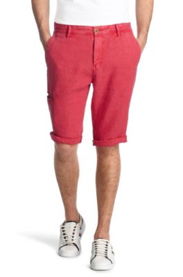 Pure linen Bermudas 'Stimo-Shorts-D'