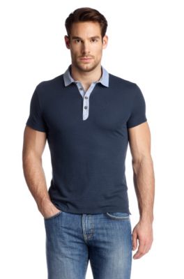 Striped polo shirt 'Salino 02'