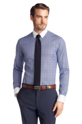 Shaped Fit, cotton business shirt 'Tillio'