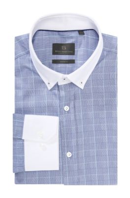 Shaped Fit, cotton business shirt 'Tillio'