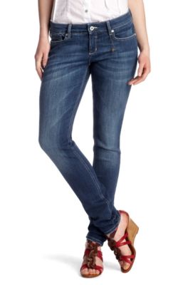 Slim-Fit-Jeans &acute;Lunja` im Used Look