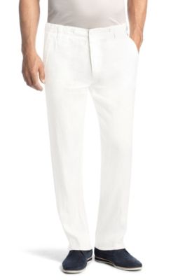 Pure linen trousers 'Callum-D'