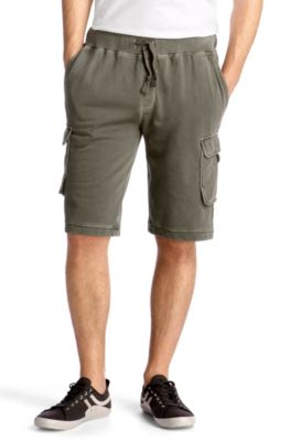 Cargo-style, sweatshirt shorts 'Shorts'