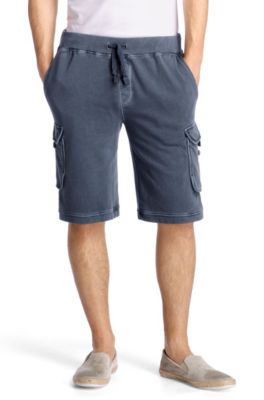 Cargo-style, sweatshirt shorts 'Shorts'