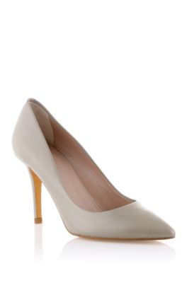 Shiny leather court shoe 'Nabylon'