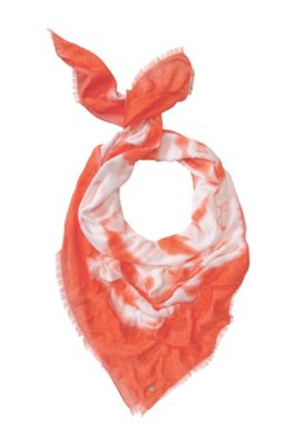 Batik-style, viscose scarf 'Nubatika'