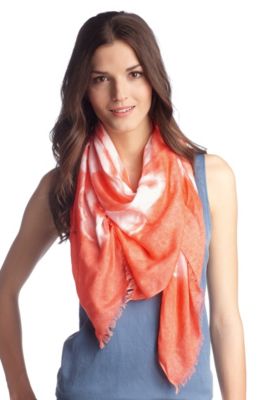 Batik-style, viscose scarf 'Nubatika'