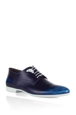 Chaussures Derby en cuir de vachette, Pabio