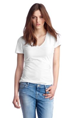 V-neck T-shirt 'Vienis'