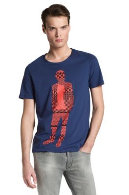 Round neck T-shirt 'Detno'