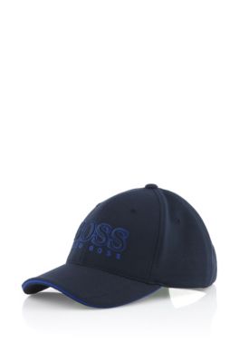 Cap with large embroidered logo 'Cap US'