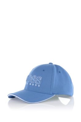 Cap with large embroidered logo 'Cap US'