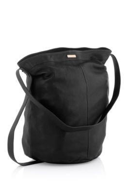 Lamb leather shoulder bag 'Ryana'