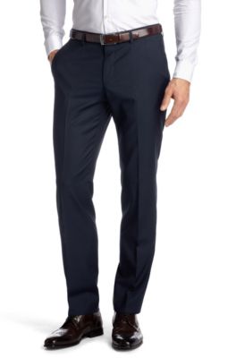 Suit trousers with pressed pleats 'Genesis1'