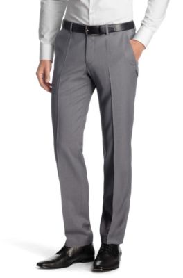 Suit trousers with pressed pleats 'Shark4'
