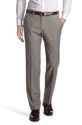 Suit trousers with a percentage of cashmere