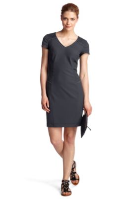 Short sleeve sheath dress 'Ahiroko-W'