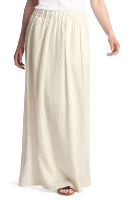 Silk/cotton blend skirt 'Bomoka-D'
