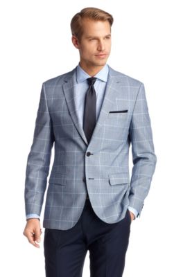 Pure new wool, tailored jacket 'The Smith11'