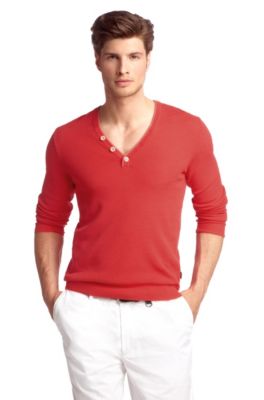 Slim-Fit V-neck sweater 'Frank'