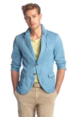 Veston casual dot&eacute; d'un revers tombant, Benne8-D