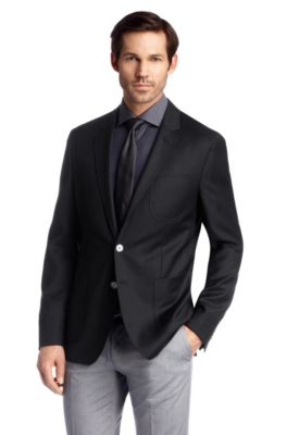 Tailored jacket made of textured wool 'Rocket'