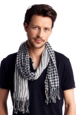 Pure cotton scarf 'Nart'