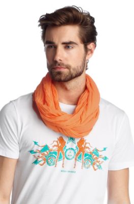Tuch &acute;Nuot2` mit verketteltem Saum